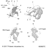 2019 800 TITAN SP/ADVENTURE/XC ALL OPTIONS (S19FJB8/FJE8/FJP8)