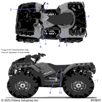 2023 SPORTSMAN 850 HIGH LIFTER (A23SXN85A4)
