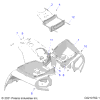 2023 SPORTSMAN TOURING 570 (A23SJE57AX)