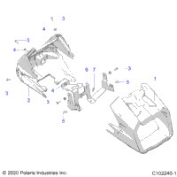 2023 SPORTSMAN 570 6X6 EPS LE EU (A23S6E57F1/FK)