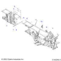 2023 SPORTSMAN 570 6X6 EPS LE EU (A23S6E57F1/FK)