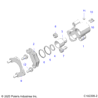 2024 INTL SCRAMBLER 1000 55" EU5 3PC (A24SGE95PT)