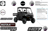 2024 North America - Defender HD7 - XT - 8ARC - Asphalt Grey - 62" Width