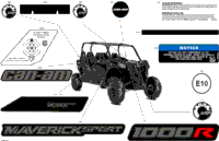 2024 North America - Maverick Sport MAX 1000R - DPS - 9JRA - Timeless Black Metallic - 60" Width CALI