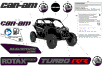 2024 North America - Maverick Turbo RR - XDS - 7SRF - Timeless Black Metallic - 64" Width