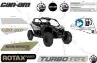 2024 North America - Maverick Turbo RR - DS - 7XRE - Catalyst Gray - 64" Width CALI
