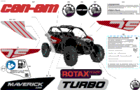 2024 North America - Maverick Turbo - DS - 9DRF - Fiery Red Metallic - 64" Width