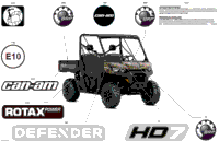 2024 North America - Defender MAX HD7 - DPS - 8ARH - Wildland Camo - 62" Width CALI