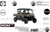 2024 North America - Defender MAX HD10 - LTD CAB - 6MRF - Wildland Camo - 67" Width