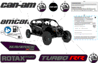 2024 North America - Maverick MAX Turbo RR - XRS STD - 9NRF - Timeless Black Metallic - 72" Width