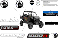 2024 North America - Commander 1000R EFI - XT - 6GRE - Wildland Camo - 64" Width CALI