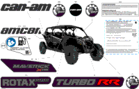 2024 North America - Maverick MAX Turbo RR - XDS - 7VRF - Timeless Black Metallic - 64" Width