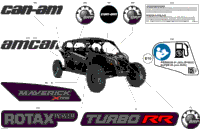 2024 North America - Maverick MAX Turbo RR - XRS STD - 9NRE - Timeless Black Metallic - 72" Width CALI