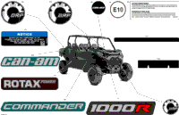 2024 North America - Commander MAX 1000R EFI - DPS - 6HRA - Tundra Green - 60" Width CALI