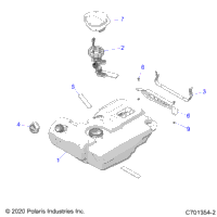 2022 RZR XP 1000 SP EVAP (Z22NAE99AJ/AN/BJ/BN)