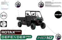 2024 North America - Defender PRO HD10 - DPS - 6ARB - Tundra Green - 64" Width