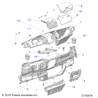 2024 RANGER 1000 CREW (R24T6A99A1/B1 T6EAD/BD/AM/BM/A9/B9)