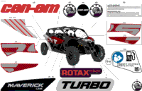 2024 North America - Maverick MAX Turbo - DS - 7WRE - Fiery Red Metallic - 64" Width CALI
