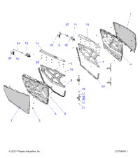 2024 INTL RZR XP 4 1000 SPORT MD 3PC (Z24NME99RM/SM)