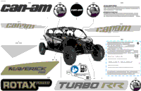2024 North America - Maverick MAX Turbo RR - RS - 7YRF - Catalyst Gray - 72" Width