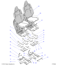 2024 INTL RZR XP 4 1000 SPORT MD 3PC (Z24NME99RM/SM)
