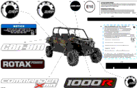 2024 North America - Commander MAX 1000R EFI - XMR - 6CRD - Wildland Camo - 64" Width