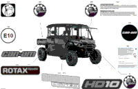 2024 North America - Defender HD10 - LTD CAB - 8JRD - Asphalt Grey - 67" Width