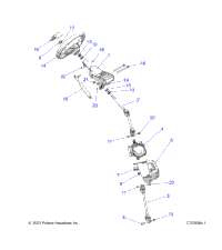 2024 INTL RZR XP 4 1000 SPORT MD 3PC (Z24NME99RM/SM)