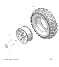 2024 INTL RZR XP 4 1000 SPORT MD 3PC (Z24NME99RM/SM)
