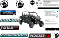 2024 North America - Commander MAX 1000R EFI - DPS - 6HRB - Tundra Green - 60" Width