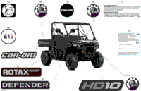 2024 North America - Defender HD10 - DPS - 8BRF - Timeless Black Metallic - 64" Width