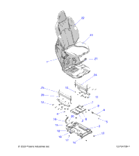 2024 RZR XP 1000 SPORT EU (Z24NEE99FM/NES99FM/CM)