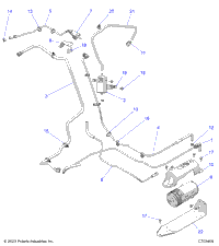 2024 RZR TRAIL S 1000 (Z24ASK99A5/B5)