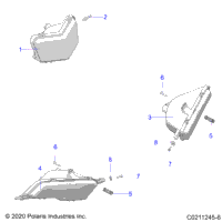 2024 SPORTSMAN 450 HO UTILITY 50S (A24SEG50B1/B3)