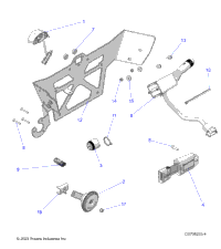 2024 RZR XP 1000 SPORT EU (Z24NEE99FM/NES99FM/CM)