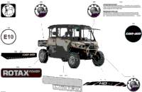 2024 North America - Defender MAX HD10 - LTD CAB - 6MRG - Macchiato Satin - 67" Width CALI
