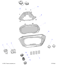 2024 RZR XP 1000 SPORT MIC (Z24NEE99A2/B2)