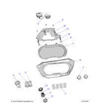 2024 RZR XP 4 1000 SPORT MD (Z24NME99NM)