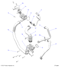 2024 RZR XP 4 1000 SPORT MD (Z24NME99NM)