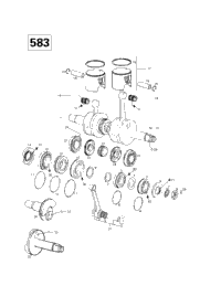 Коленчатый вал And Pistons (583)