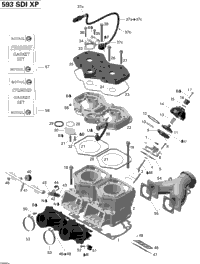 2008 MX Z X 600 HO SDI