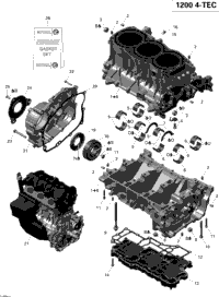 2009 GTX LE 1200 4-TEC