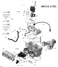 2009 Summit Everest 600 H.O. E-TEC