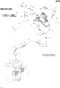 2007 GTX LTD 600 HO SDI