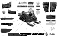 2022 SKANDIC WT 600R E-TEC - North America (Built After March 2021)