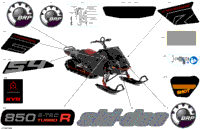 2023 FREERIDE 154 - 850 E-TEC Turbo R - Europe