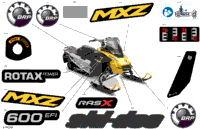 2023 MXZ 600 EFI - SPORT - Europe