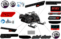 2023 RENEGADE 850 E-TEC - XRS SMART-SHOX - Europe