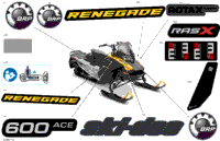 2023 RENEGADE 600 ACE - SPORT - Europe
