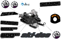 2023 SKANDIC LE 600 EFI - North America